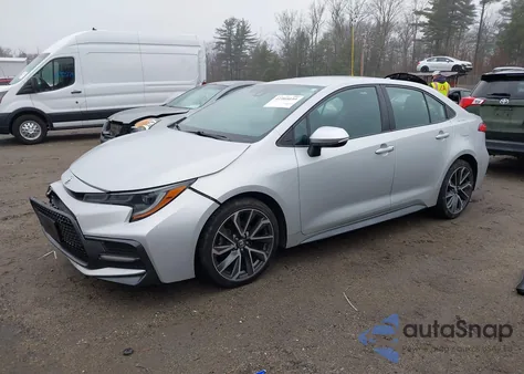 2021 Toyota Corolla Se z USA, uszkodzony, nr VIN 5YFS4MCE6MP088849